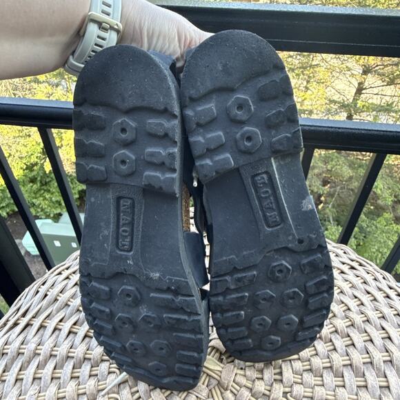 Naot Fisherman Style Black Leather Sandals Women's 39 or US 8 Comfort - Picture 15 of 16